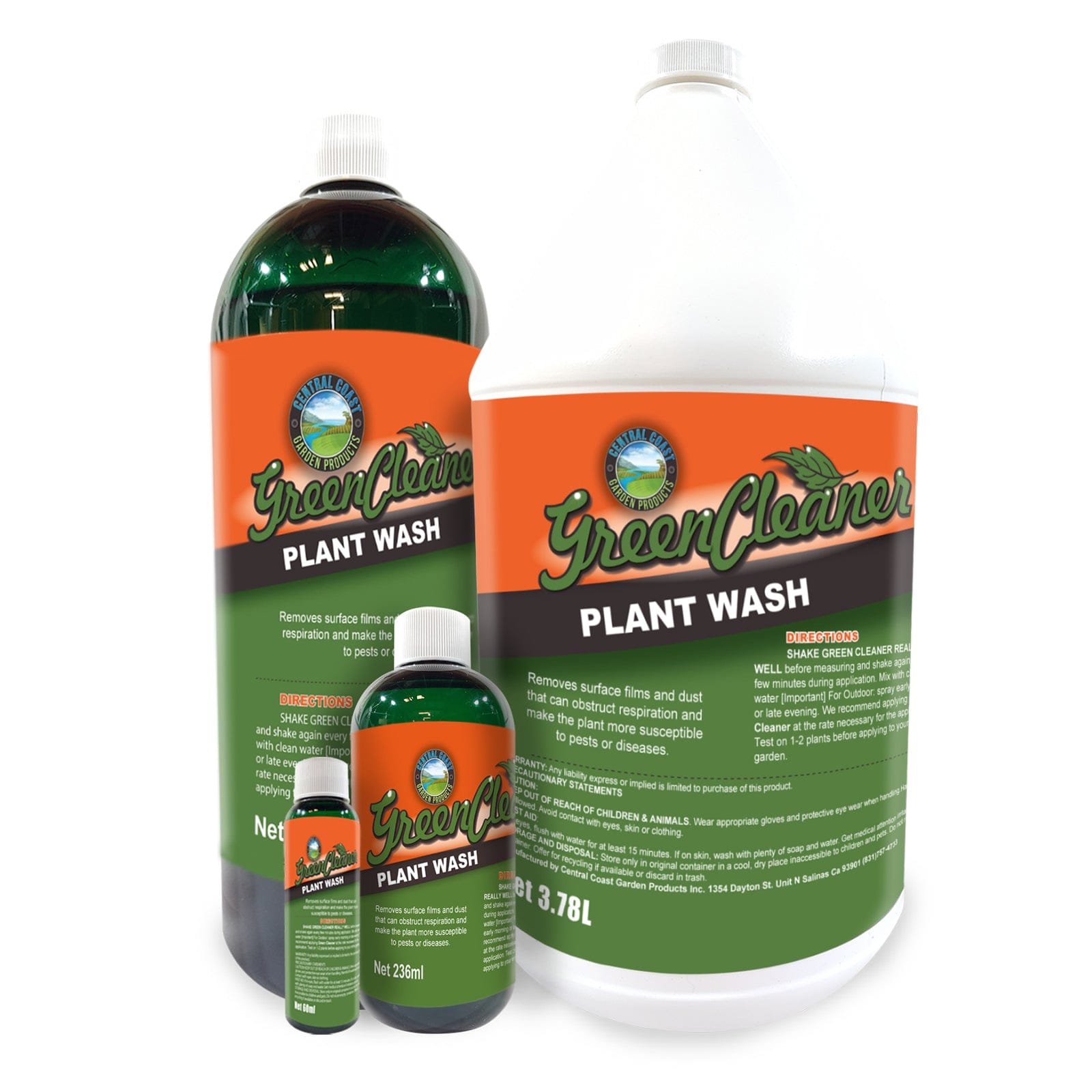 Central Coast Garden Products Organic Gardening > Organic Pest Control Green Cleaner Natural IPM Concentrate