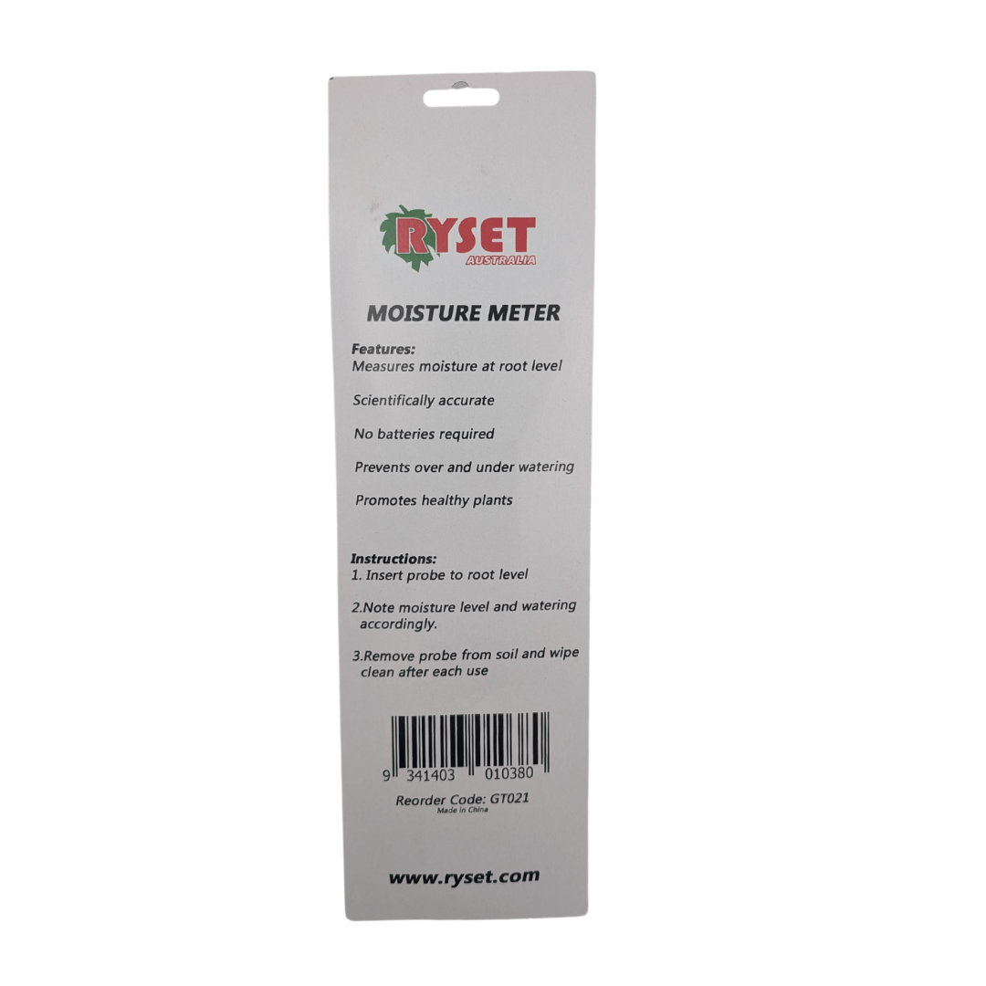 Ryset Gardening Accessories > Environmental Monitoring Soil Moisture Meter – Accurate Soil Hydration Monitoring for Healthy Plants