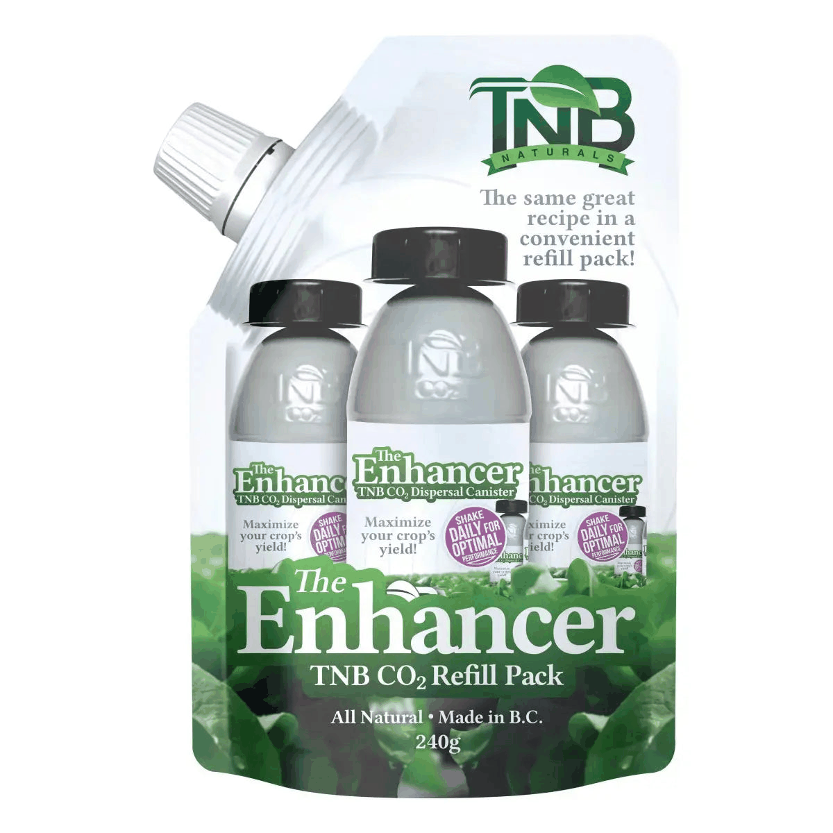 TNB Naturals Hydroponic Supplies > Environment > Co2 Supplies TNB Enhancer Natural CO2 Generator - Refill Kit