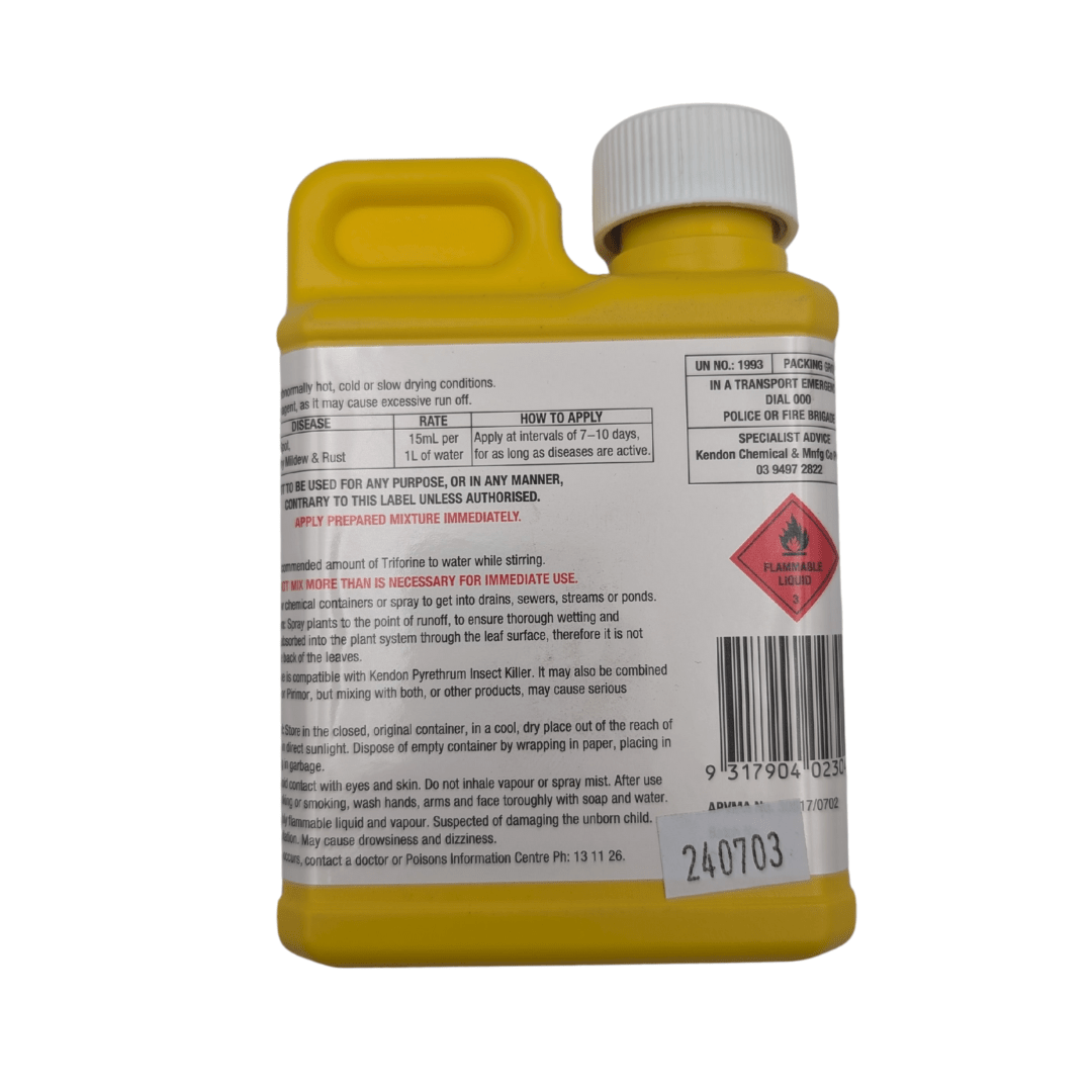 Kendon Hydroponic Supplies > Pest Control Kendon Triforine Rose Fungicide 250ml – Powerful Protection Against Rose Fungal Diseases