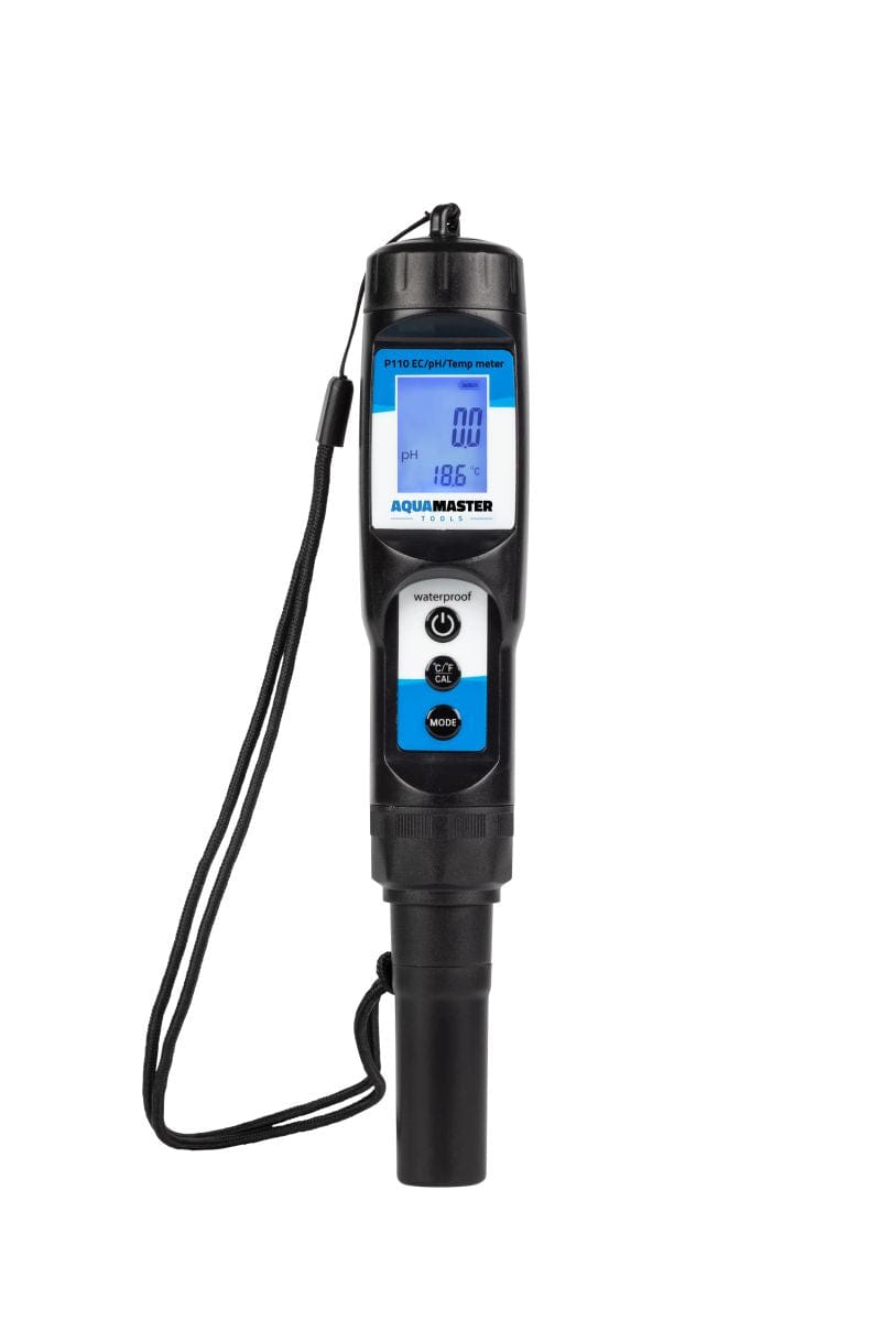 Aqua Master Hydroponic Supplies > Water Test Meters & Solutions > EC & pH Meters Aqua Master P110 Pro Combo Meter EC + pH