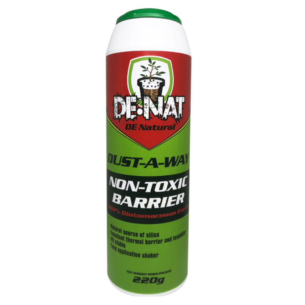 DeNat Organic Gardening > Dry Amendments DeNat - Dust-a-Way (Diatomaceous Earth Shaker 220g)