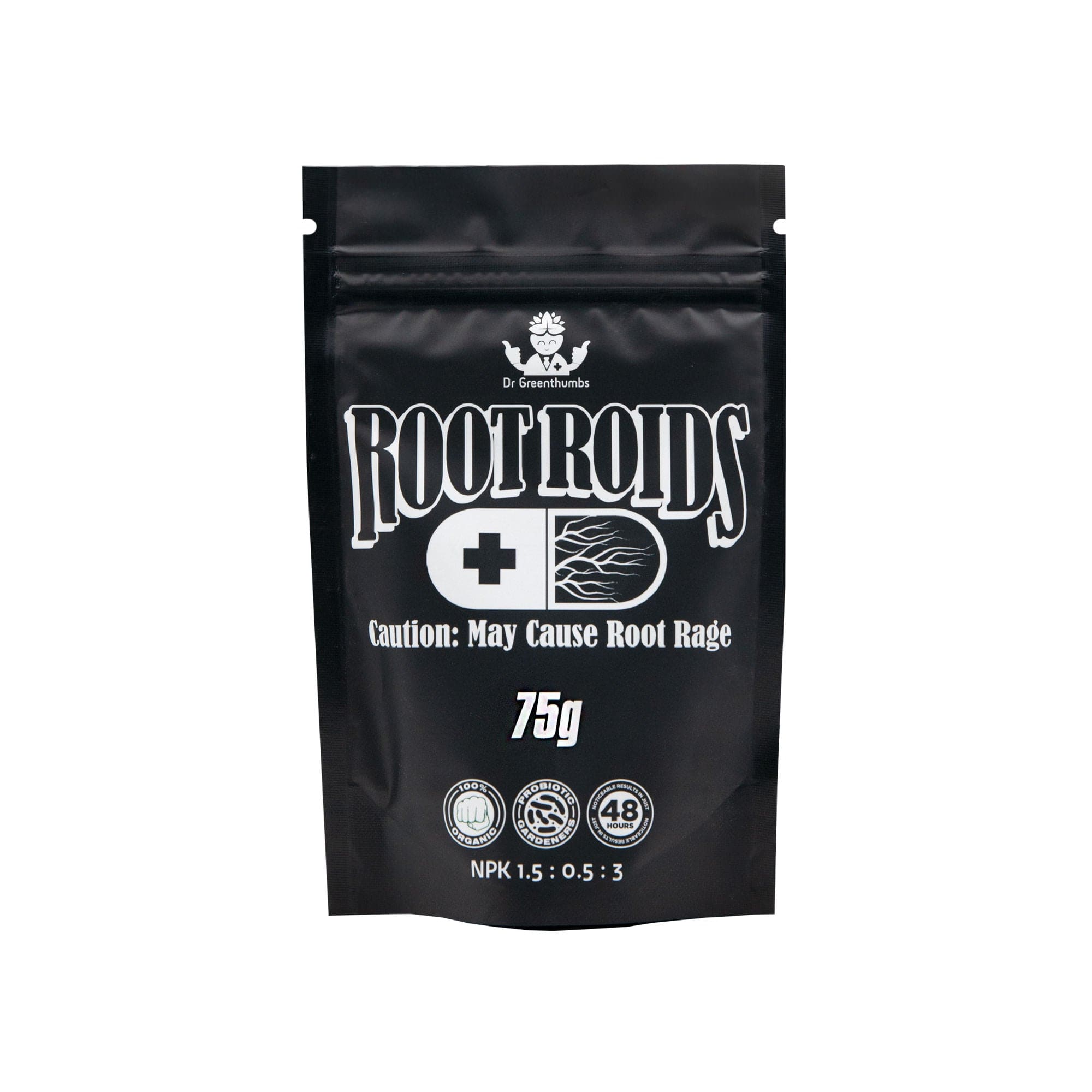 Dr Greenthumbs Organic Gardening > Microbes & Inoculants 75g Root Roids Dr Greenthumbs Root Roids (Root Health & Plant Support)