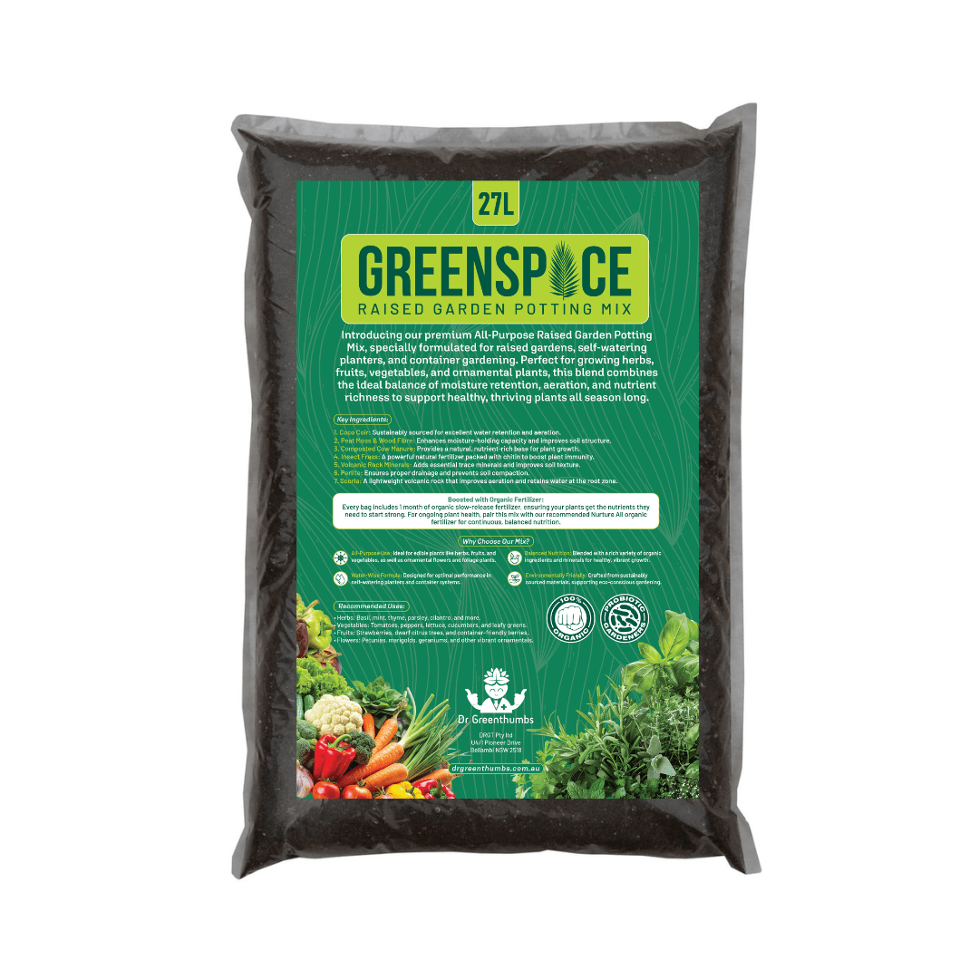 Dr Greenthumbs Organic Gardening > Potting Soil & Growing Media GreenSpace Raised Garden & Container Potting Soil