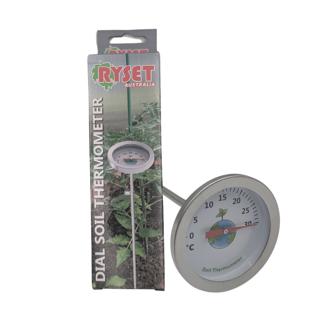 Ryset Organic Gardening > Potting Soil & Growing Media Soil Thermometer (16cm Long)