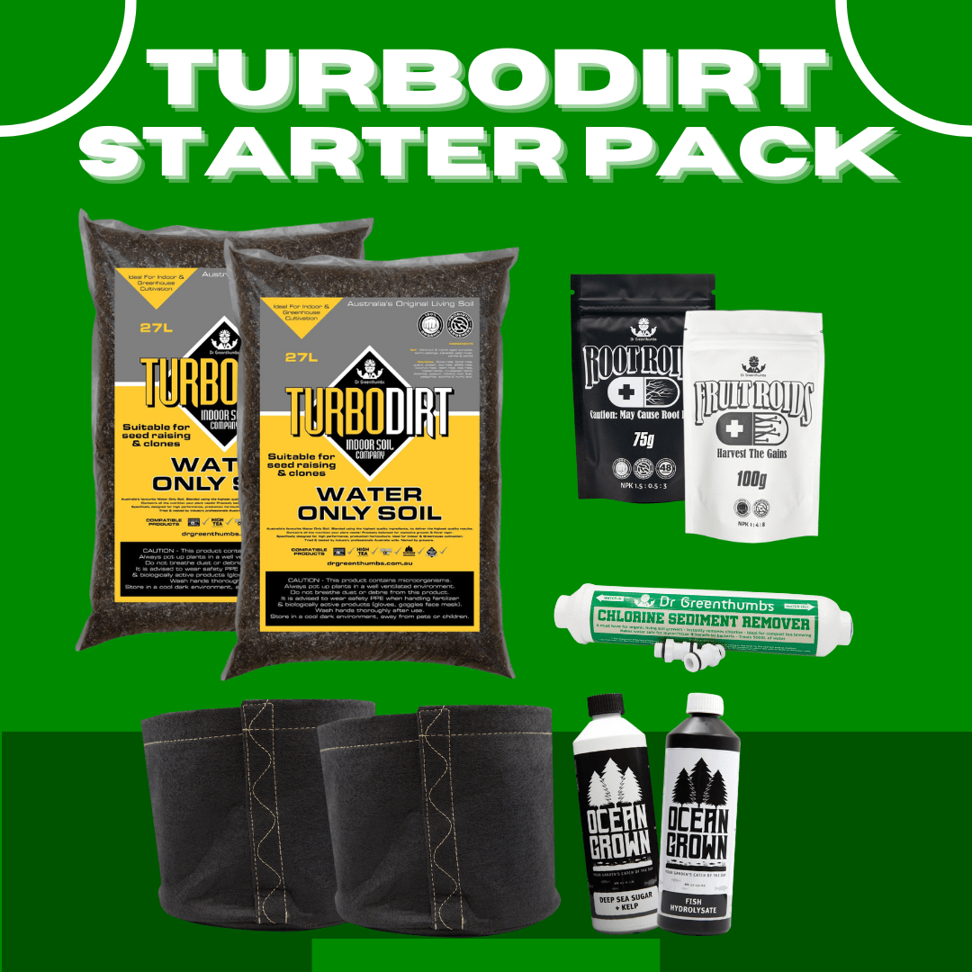 TurboDirt Organic Gardening > Potting Soil & Growing Media TurboDirt Starter Kit (Everything you need!)