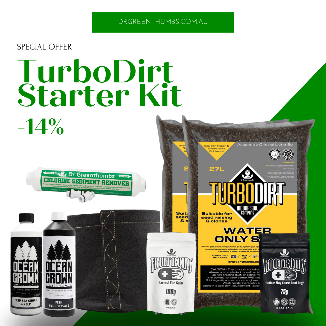 TurboDirt Organic Gardening > Potting Soil & Growing Media TurboDirt Starter Kit (Everything you need!)